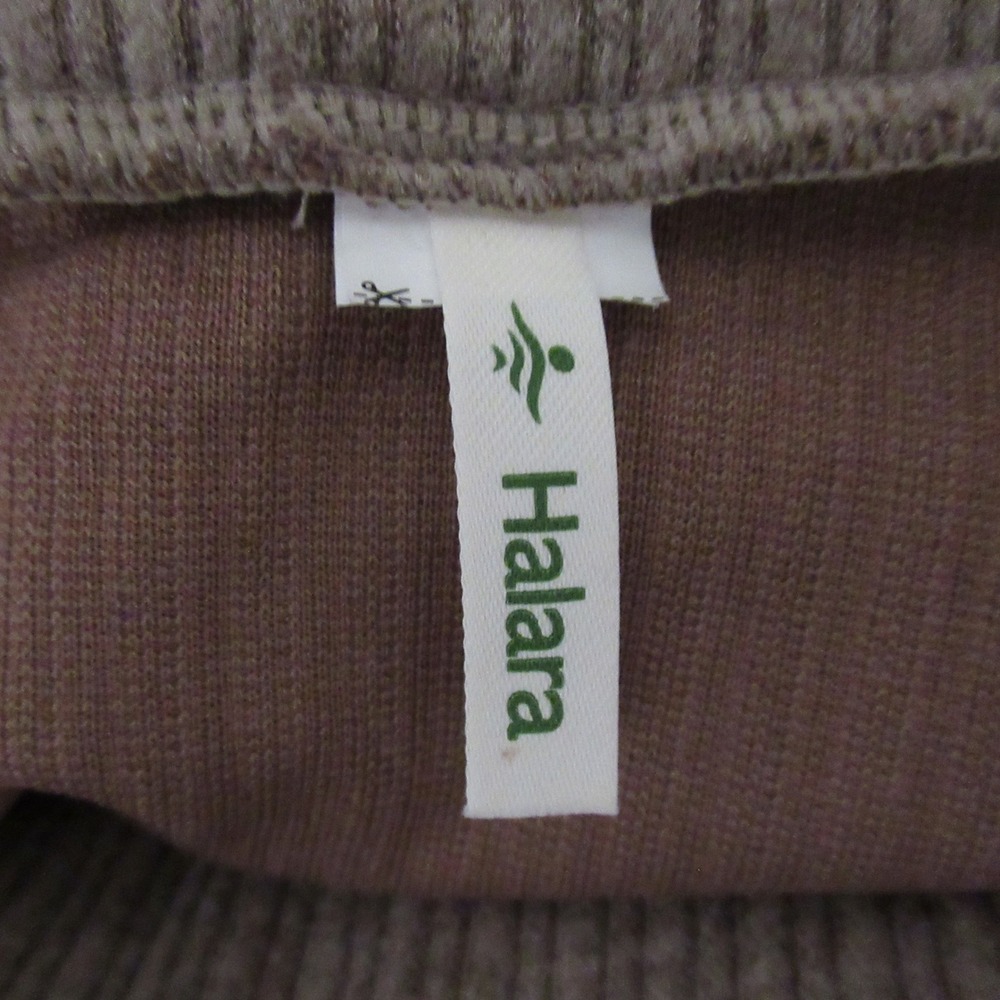 Halara Skirt S Brown Ribbed Maxi Pull on - Picture 5 of 5